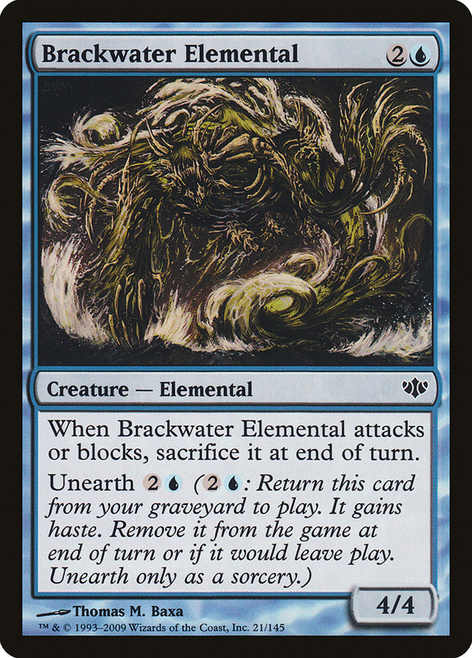 Brackwater Elemental [Conflux] - The Mythic Store | 24h Order Processing