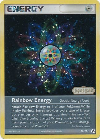 Rainbow Energy (81/92) (Stamped) [EX: Legend Maker] - The Mythic Store | 24h Order Processing