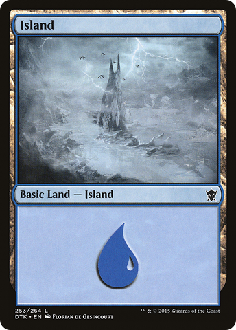 Island (253) [Dragons of Tarkir] - The Mythic Store | 24h Order Processing