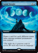 Lunar Insight (Extended Art) [Foundations] - The Mythic Store | 24h Order Processing