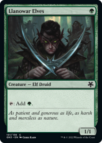 Llanowar Elves [Game Night: Free-for-All] - The Mythic Store | 24h Order Processing