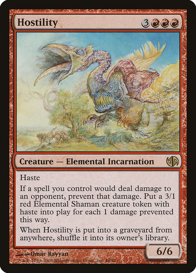 Hostility [Duel Decks: Jace vs. Chandra] - The Mythic Store | 24h Order Processing