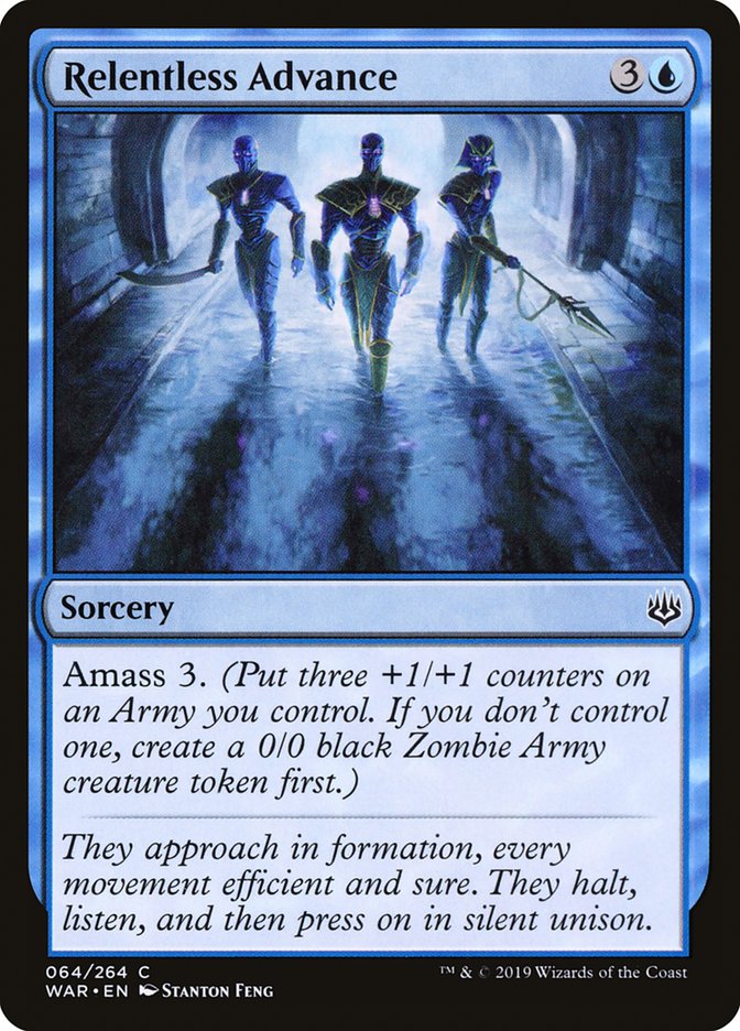 Relentless Advance [War of the Spark] - The Mythic Store | 24h Order Processing