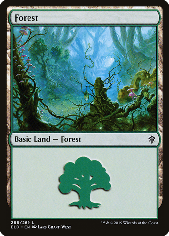 Forest (266) [Throne of Eldraine] - The Mythic Store | 24h Order Processing