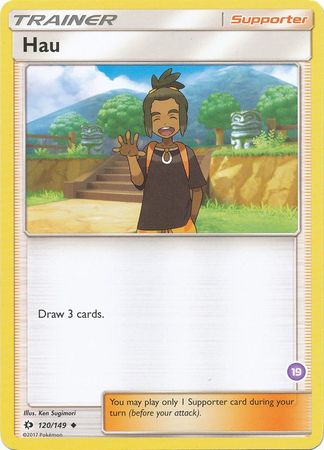 Hau (120/149) (Deck Exclusive #19) [Sun & Moon: Trainer Kit - Alolan Sandslash] - The Mythic Store | 24h Order Processing