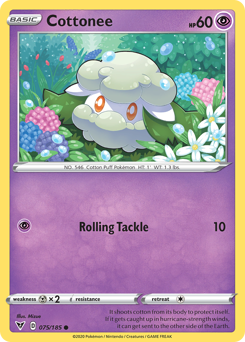 Cottonee (075/185) [Sword & Shield: Vivid Voltage] - The Mythic Store | 24h Order Processing