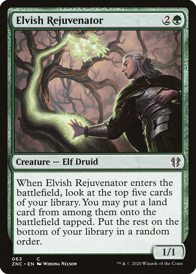 Elvish Rejuvenator [Zendikar Rising Commander] - The Mythic Store | 24h Order Processing
