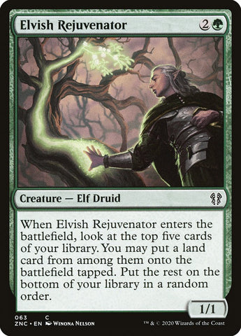 Elvish Rejuvenator [Zendikar Rising Commander] - The Mythic Store | 24h Order Processing