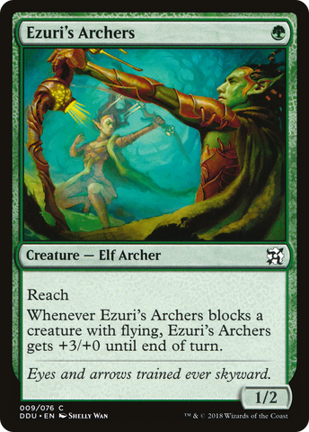 Ezuri's Archers [Duel Decks: Elves vs. Inventors] - The Mythic Store | 24h Order Processing