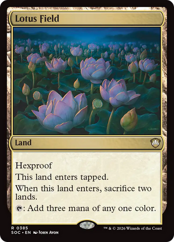 Lotus Field [Secrets of Strixhaven Commander] - The Mythic Store | 24h Order Processing