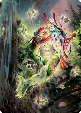 Go-Shintai of Life's Origin Art Card [Kamigawa: Neon Dynasty Art Series] - The Mythic Store | 24h Order Processing