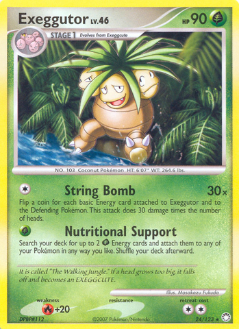Exeggutor (24/123) [Diamond & Pearl: Mysterious Treasures] - The Mythic Store | 24h Order Processing