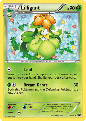 Lilligant (BW49) [Black & White: Black Star Promos] - The Mythic Store | 24h Order Processing