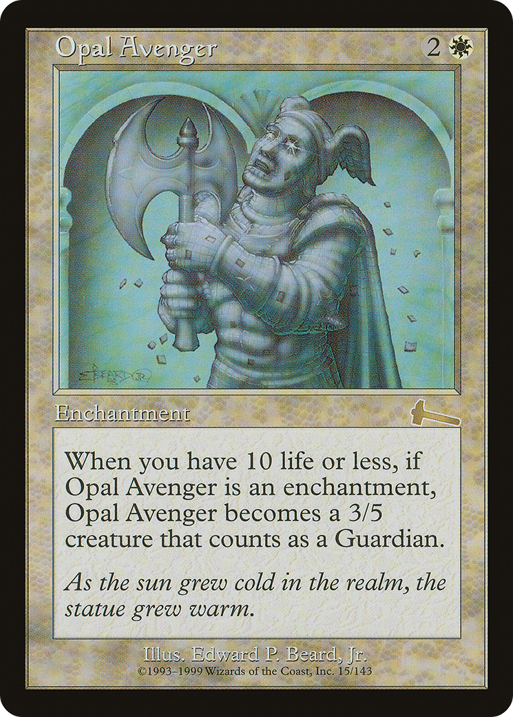 Opal Avenger [Urza's Legacy] - The Mythic Store | 24h Order Processing