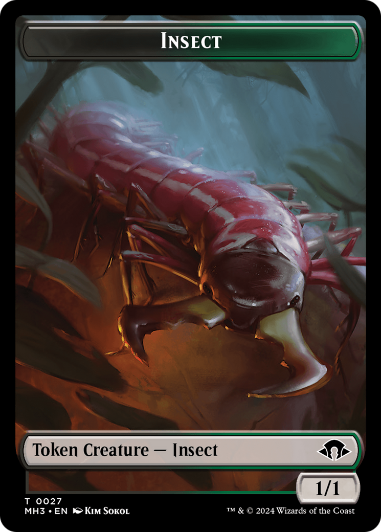 Insect Token (0027) [Modern Horizons 3 Tokens] - The Mythic Store | 24h Order Processing