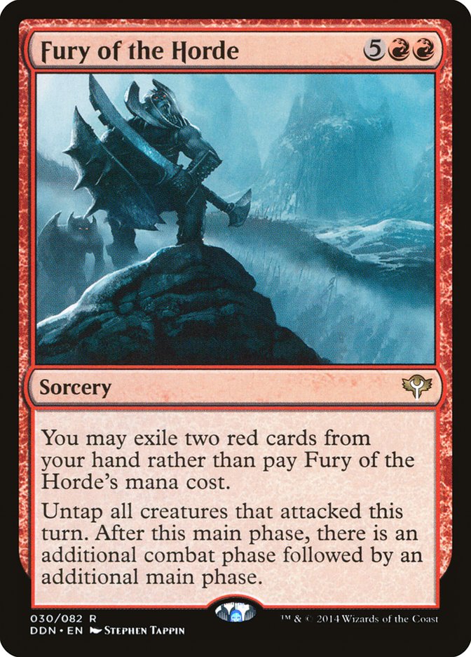 Fury of the Horde [Duel Decks: Speed vs. Cunning] - The Mythic Store | 24h Order Processing