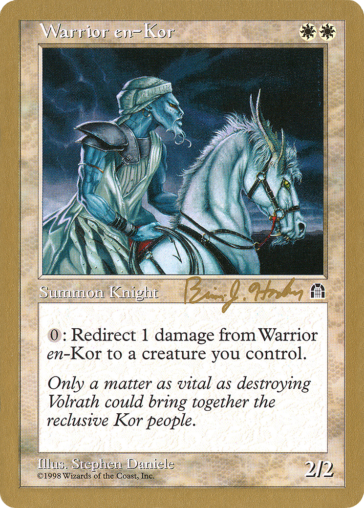 Warrior en-Kor (Brian Hacker) [World Championship Decks 1998] - The Mythic Store | 24h Order Processing