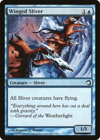 Winged Sliver [Premium Deck Series: Slivers] - The Mythic Store | 24h Order Processing