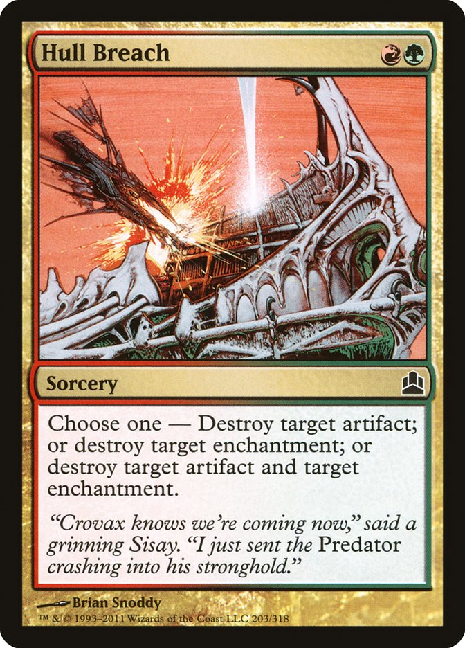 Hull Breach [Commander 2011] - The Mythic Store | 24h Order Processing