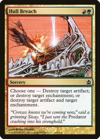 Hull Breach [Commander 2011] - The Mythic Store | 24h Order Processing