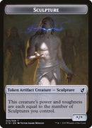 Bird (001) // Sculpture Double-Sided Token [Commander 2019 Tokens] - The Mythic Store | 24h Order Processing