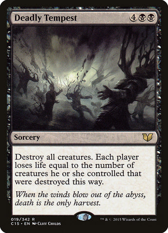 Deadly Tempest [Commander 2015] - The Mythic Store | 24h Order Processing