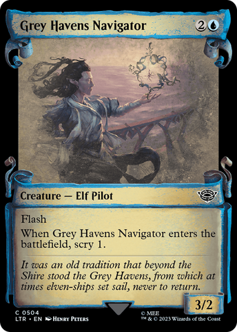 Grey Havens Navigator [The Lord of the Rings: Tales of Middle-Earth Showcase Scrolls] - The Mythic Store | 24h Order Processing