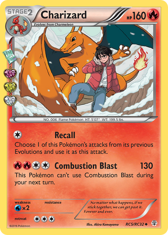 Charizard (RC5/RC32) [XY: Generations] - The Mythic Store | 24h Order Processing