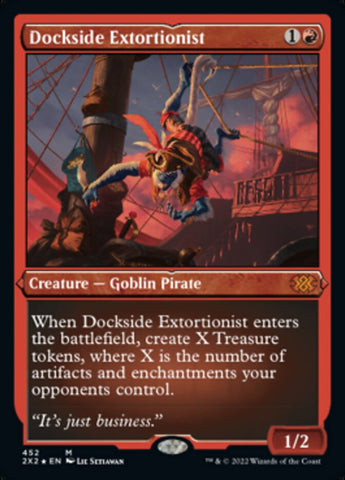 Dockside Extortionist (Foil Etched) [Double Masters 2022] - The Mythic Store | 24h Order Processing