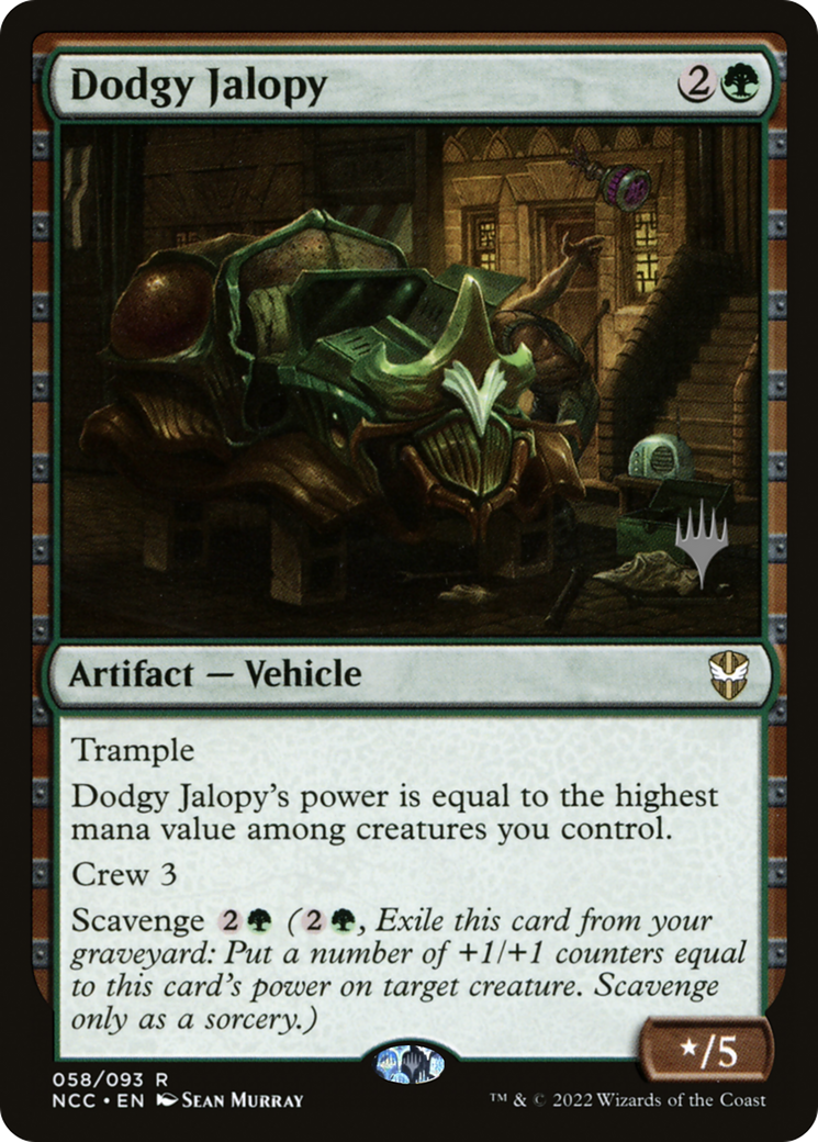 Dodgy Jalopy (Promo Pack) [Streets of New Capenna Commander Promos] - The Mythic Store | 24h Order Processing