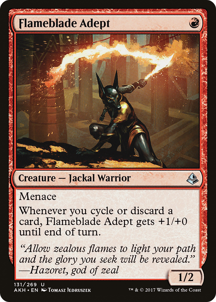 Flameblade Adept [Amonkhet] - The Mythic Store | 24h Order Processing