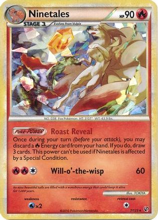 Ninetales (7/123) (Cracked Ice) [HeartGold & SoulSilver: Undaunted] - The Mythic Store | 24h Order Processing