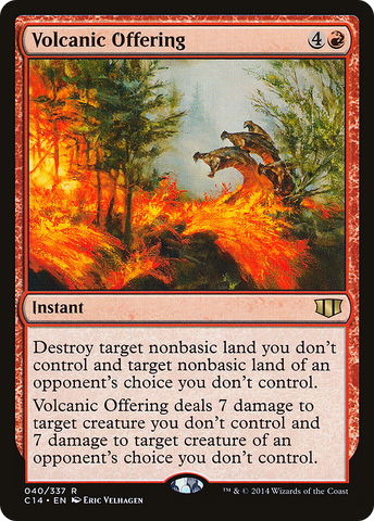 Volcanic Offering [Commander 2014] - The Mythic Store | 24h Order Processing