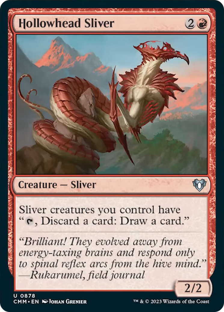 Hollowhead Sliver [Commander Masters] - The Mythic Store | 24h Order Processing