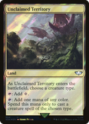 Unclaimed Territory (Surge Foil) [Warhammer 40,000] - The Mythic Store | 24h Order Processing