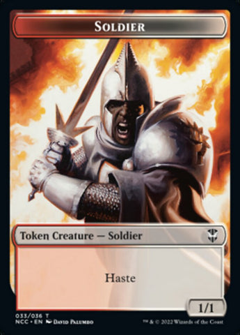 Soldier (33) // Devil Double-Sided Token [Streets of New Capenna Commander Tokens] - The Mythic Store | 24h Order Processing