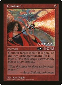 Pyroblast (3rd Place) (Oversized) [Oversize Cards] - The Mythic Store | 24h Order Processing