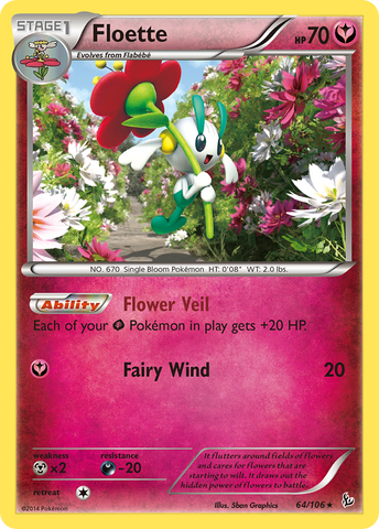 Floette (64/106) [XY: Flashfire] - The Mythic Store | 24h Order Processing