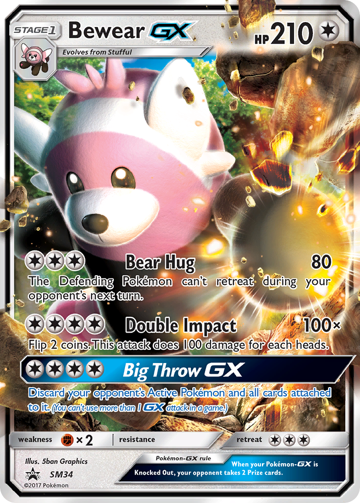 Bewear GX (SM34) [Sun & Moon: Black Star Promos] - The Mythic Store | 24h Order Processing