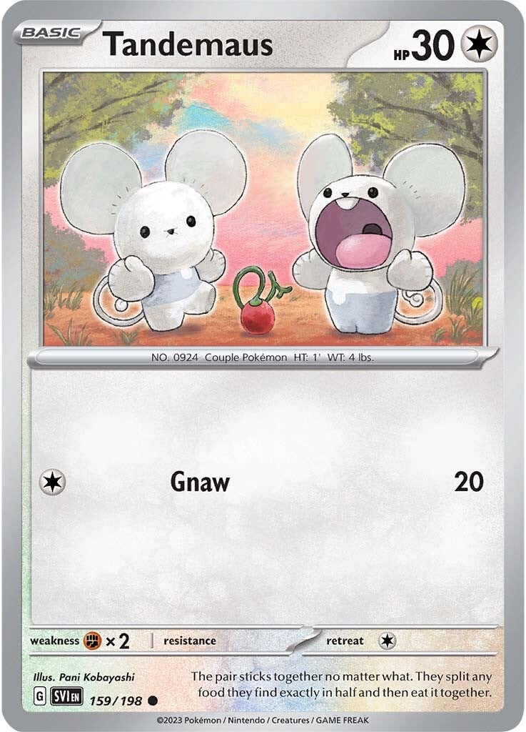 Tandemaus (159/198) [Scarlet & Violet: Base Set] - The Mythic Store | 24h Order Processing