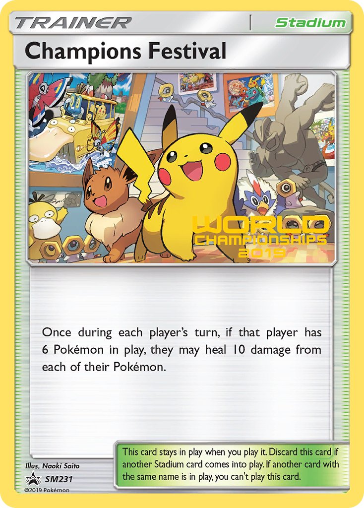 Champions Festival (SM231) (Finalist 2019) [Sun & Moon: Black Star Promos] - The Mythic Store | 24h Order Processing