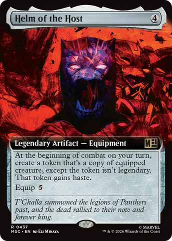 Helm of the Host (Extended Art) [Marvel Super Heroes Commander] - The Mythic Store | 24h Order Processing