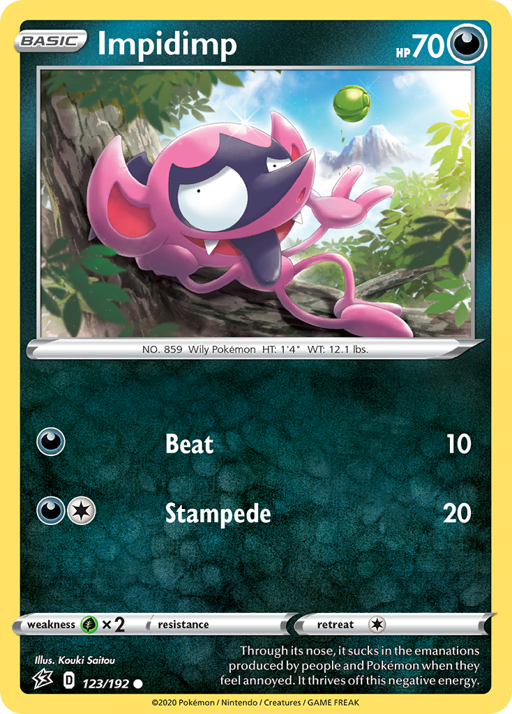 Impidimp (123/192) [Sword & Shield: Rebel Clash] - The Mythic Store | 24h Order Processing