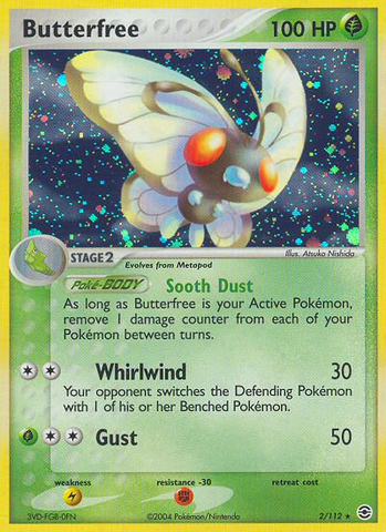 Butterfree (2/112) [EX: FireRed & LeafGreen] - The Mythic Store | 24h Order Processing