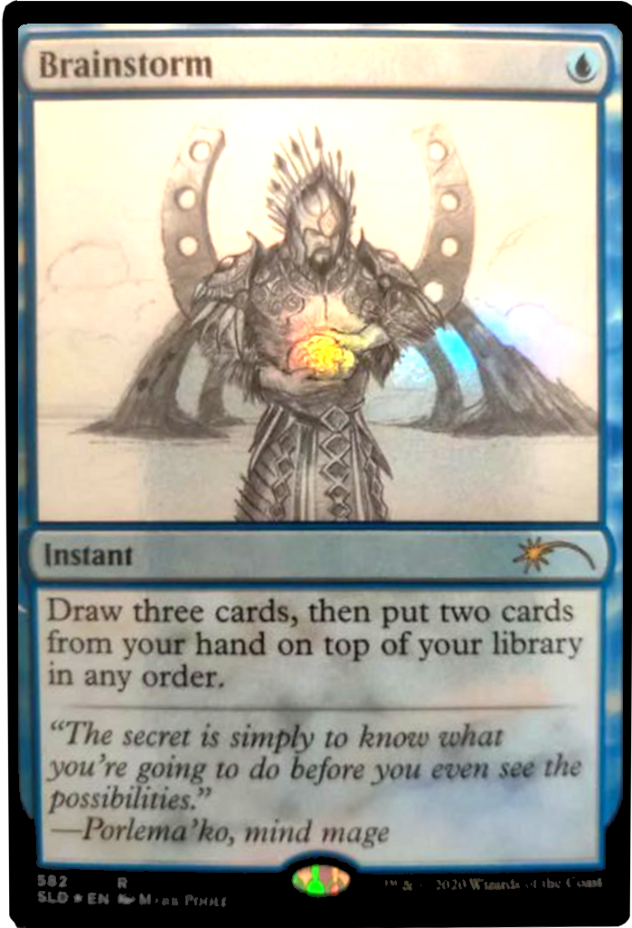 Brainstorm (Sketch) [Secret Lair Drop Promos] - The Mythic Store | 24h Order Processing