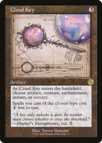 Cloud Key (Retro Schematic) [The Brothers' War Retro Artifacts] - The Mythic Store | 24h Order Processing
