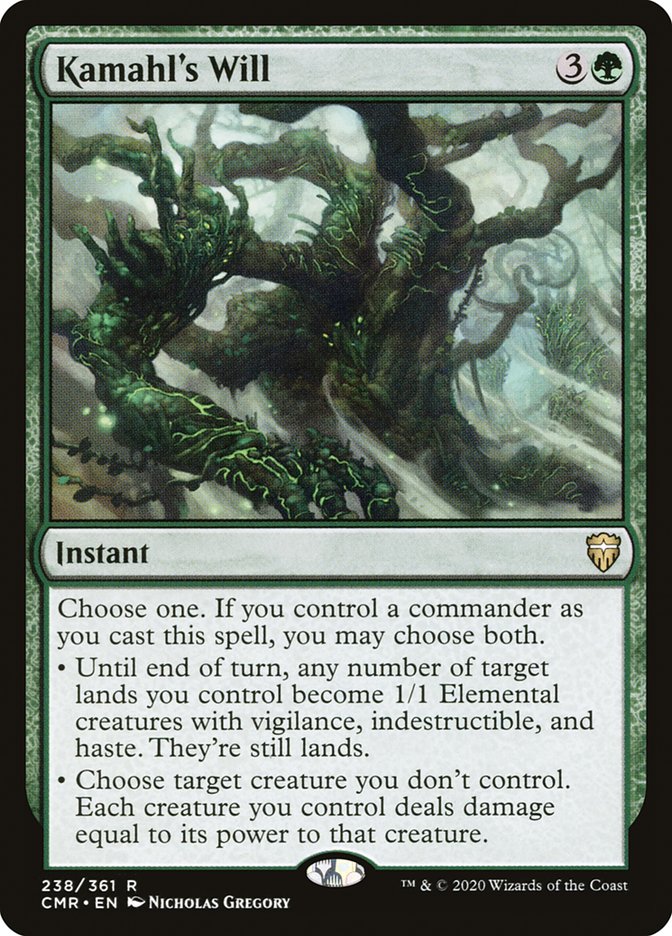 Kamahl's Will [Commander Legends] - The Mythic Store | 24h Order Processing