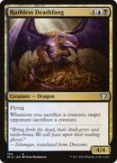 Ruthless Deathfang [Innistrad: Midnight Hunt Commander] - The Mythic Store | 24h Order Processing