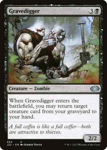 Gravedigger [Jumpstart 2022] - The Mythic Store | 24h Order Processing