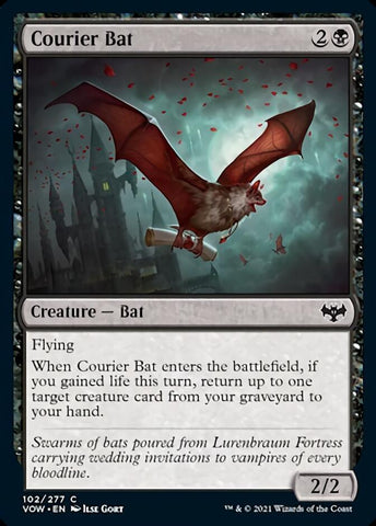 Courier Bat [Innistrad: Crimson Vow] - The Mythic Store | 24h Order Processing